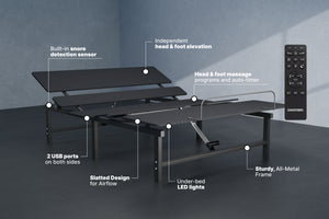 Compare GhostBed Smart Adjustable Base